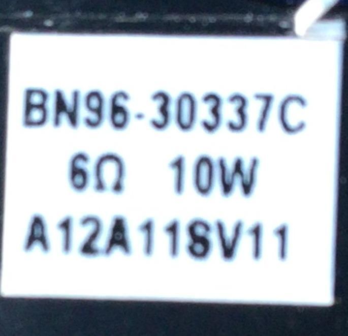 KIT DE BOCINAS PARA TV SAMSUNG (2 PZ) / NUMERO DE PARTE BN96-30337C / 6Ω 10W / A12A11SV11 / PANEL CY-JM040BGNV4H / MODELO UN40N5200AFXZA DA02	 - Imagen 2